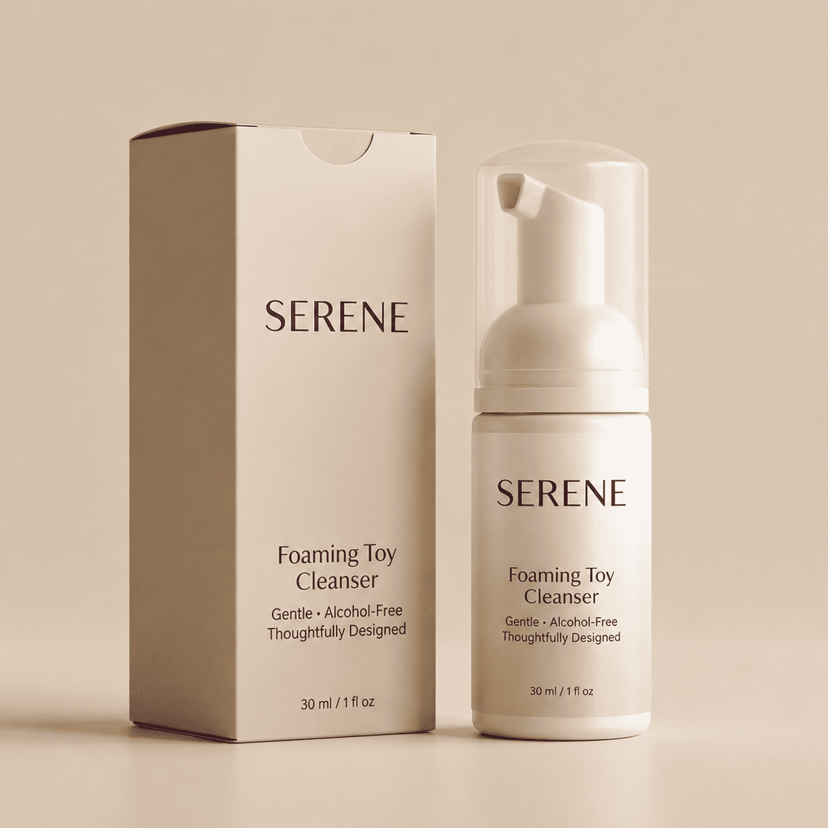 SERENE Piankowy płyn do czyszczenia zabawek